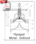 Flanged Metal Unlined
